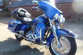 2007 (late) Harley-Davidson FLHTCUSE2 ELECTRA GLIDE ULTRA CVO BLUE for sale