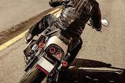 Picture 5 - 2015 Harley-Davidson FXDF 1690 Dyna Fat Bob - Sand Camo Paint motorbike
