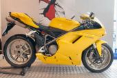 2008 Ducati 1098 Yellow UK Bike 1 Owner 16,938 Miles FSH for sale
