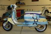 Picture 2 - Custom Lambretta GP Series 5 Modern Art motorbike