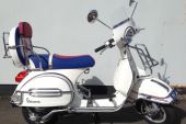 Vespa PX 125 white rose special for sale