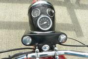 Picture 9 - BSA C15 249cc 1960 - now has age related registration number motorbike