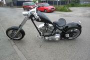 Picture 2 - Harley-Davidson Custom Chop, Black, RevTech 1600cc Engine, Hardtail motorbike