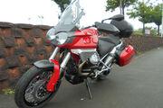 Picture 3 - Moto Guzzi Stelvio 1200cc, Adventure, Red, Panniers, Brembo motorbike