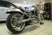 Picture 8 - 2002 Silver Harley-Davidson VRSCA V-ROD Custom 280 rear tyre motorbike