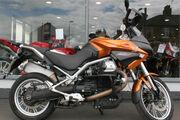 2013 Moto Guzzi Stelvio 1200 ABS in orange for sale