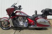 2014 Victory Cross Country, 5091 miles, stunning, fully loaded for sale