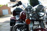 Picture 10 - 2008 Harley-Davidson FLHR Road King in Red motorbike