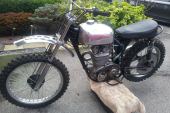 BSA B44 PRE 65 Classic MOTOCROSS RUNNING PROJECT for sale