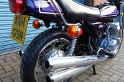 Picture 6 - Kawasaki H2C 750 Triple - 1975 UK Registered - Purple - Restored motorbike