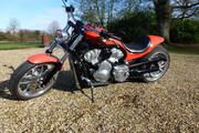 Picture 2 - 2005 Harley-Davidson VRSCB V-ROD Orange DG Custom Professionally Built 482 Miles motorbike