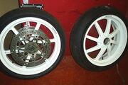 Picture 5 - Honda RS250 NX5 1999, spare wheels & tyre warmers investment or Manx GP bike motorbike