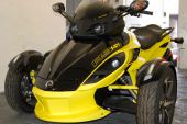 Can-Am Spyder RS-S SE5 Trike Ride on a car licence. for sale