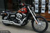 Harley-Davidson 2013 NEW & UNREGISTERED FXDWG DYNA WIDE GLIDE for sale