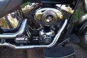 Picture 4 - Harley-Davidson FLSTF Fat Boy 2006 Black motorbike