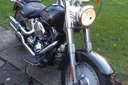 Picture 10 - Harley-Davidson FLSTF Fat Boy 2006 Black motorbike