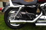 Picture 9 - 2005 Harley-Davidson XL 1200 C custom sport red/black low mileage motorbike
