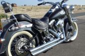 2005 Harley Davidson FLSTN Softail Deluxe Very LOW MILEAGE - HERITAGE FATBOY for sale