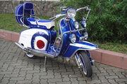 Picture 9 - Italian Lambretta LIS Special 150 1963's restored, shipping, blue & white motorbike