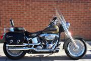 Picture 3 - 2007 Harley-Davidson FLSTF 1584 Fat Boy - Rare Olive Pearl - low mileage for age motorbike