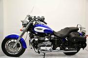 Picture 2 - Triumph Bonneville America 2001, Screen, Slash Cuts, Carrier, Panniers motorbike