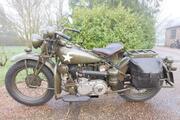 Picture 4 - Indian 741B, 500, 1942, American 82nd Airborne Division, Very Original motorbike