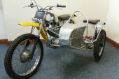 Ex Jack Mathews Championship Winning 1972 CCM 500cc B50 MX Trials With Sidecar for sale