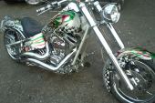 Battistinis Harley chopper cost 77k 06 1850 S&S motor for sale
