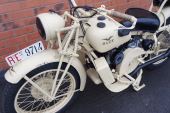 Moto Guzzi Alce 500. 1942 military bike, Libya war for sale