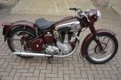 1953 BSA B31 Plunger Classic British Motorcycle with original buff log book for sale
