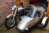 BSA GOLDFLASH  sidecar combination for sale