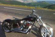Picture 2 - Harley-Davidson custom pro street softail, custom, chop, chopper motorbike