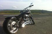 Picture 4 - Harley-Davidson custom pro street softail, custom, chop, chopper motorbike