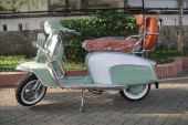 ITALIAN Lambretta LIS SPECIAL 150 1963's FULLY RESTORED FREE SHIPPING GREEN & WH for sale