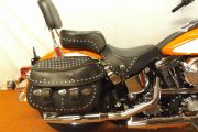 Picture 8 - Harley-Davidson FLSTC Heritage Softail in Orange motorbike