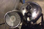Picture 10 - BSA C15 1964 blue motorbike