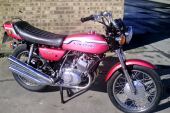 Kawasaki S2 350 1971 IN CANDY RED - FREE ROAD TAX - MUST BE SEEN for sale