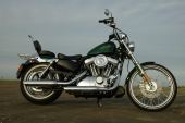 2013 Harley Davidson XL1200V Sportster Seventy Two 72 Motorcycle in Lucky Green for sale