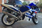 Picture 10 - 2003 Suzuki GSXR600K3 in blue motorbike