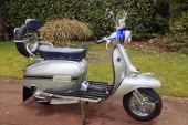 Lambretta GP 200 GRAND PRIX - 1979 NICE SCOOTER WITH MANY CHROME EXTRAS for sale