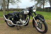 Norton ES2 1952 500cc, Matching numbers and Original Registration. Manx Style for sale