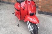 Picture 4 - Lambretta GP 200cc Italian scooter, fully restored, red motorbike