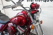 Picture 4 - Harley-Davidson FXR 1988 Custom - Red motorbike