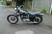 Picture 2 - Triumph T110 engined BSA frame TriBSA 750cc Morgo conversion motorbike