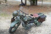 Picture 2 - 1941 Indian Military Scout motorbike