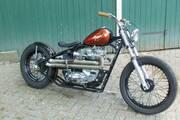 Picture 2 - Triumph Starrahmen 6T/T120 Unit Bobber, 650cc, mit Kradbau Starrheck, Chopper motorbike