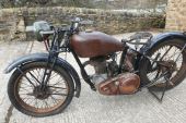 1937 BSA 250 Empire Star Barn Find But Running Project. Vintage Girders. for sale