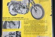Picture 3 - 1963 BSA Rocket Gold Star, in color Red motorbike
