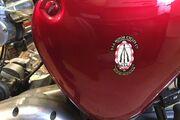 Picture 8 - 1963 BSA Rocket Gold Star, in color Red motorbike