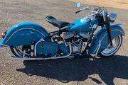 Picture 2 - 1946 Indian Chief, color seafood blue motorbike
